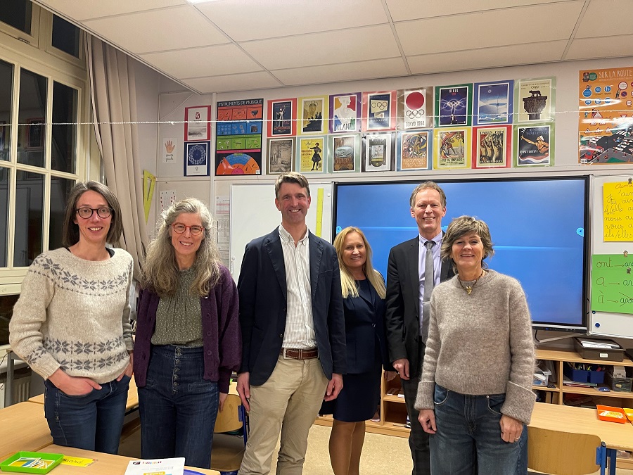 Visite au Lycee francais Vincent van Gogh European School of Bergen NL